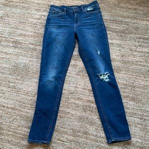 Lucky brand high-rise skinny jeans